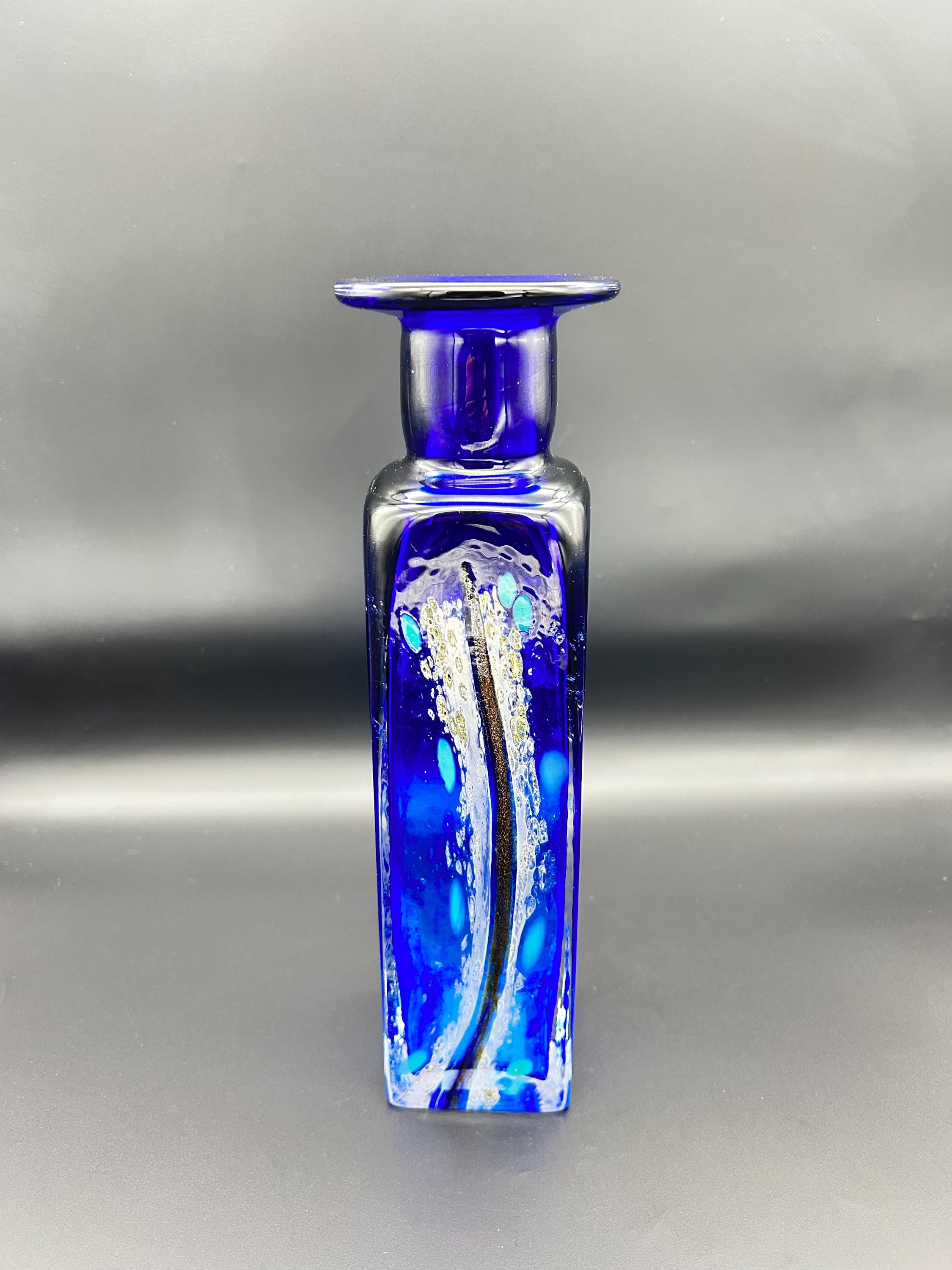 5594【美品】Jan Beranek作 チェコ ボヘミア アートガラス ベース 5594【美品】Jan Beranek作 チェコ ボヘミア アートガラス