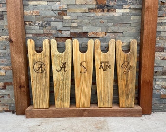Extra Long Boot Jack with laser engraving