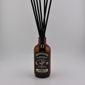 Sage and Rosemary Essential Oil Reed Diffuser, 3.5oz, Spring Aroma, Gift For Her, Relaxing Spa, Aromatherapy, Self care gift, herbal oils