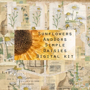 Simple Daisies Digital Kit