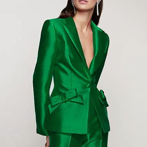 Women Satin Two Piece Suit /two Piece Suit/top/womens Etsy