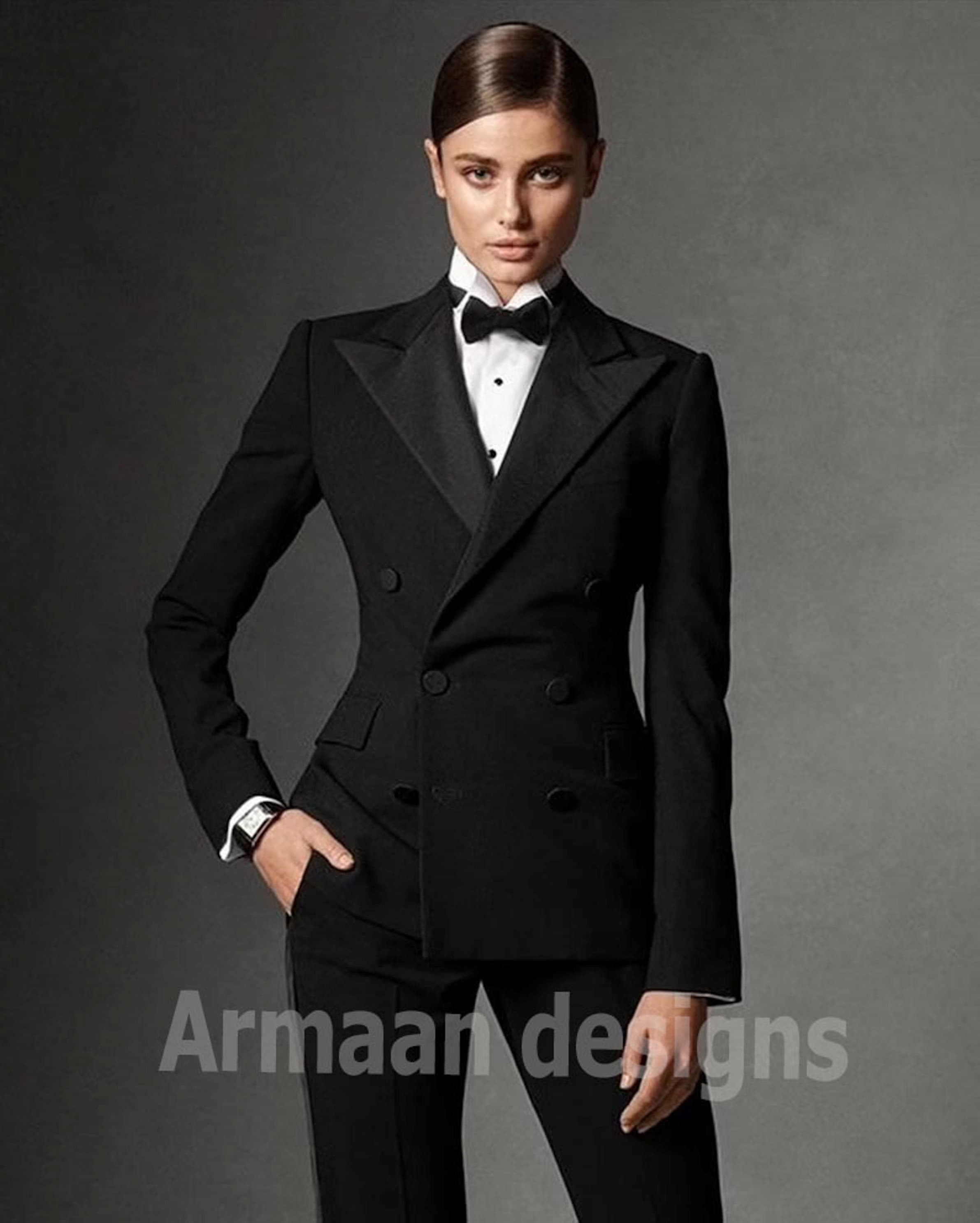 tuxedo dress for women