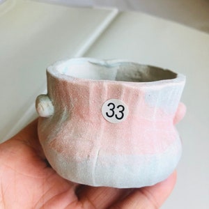 Beautiful Handmade Ceramic flower/succulent pot