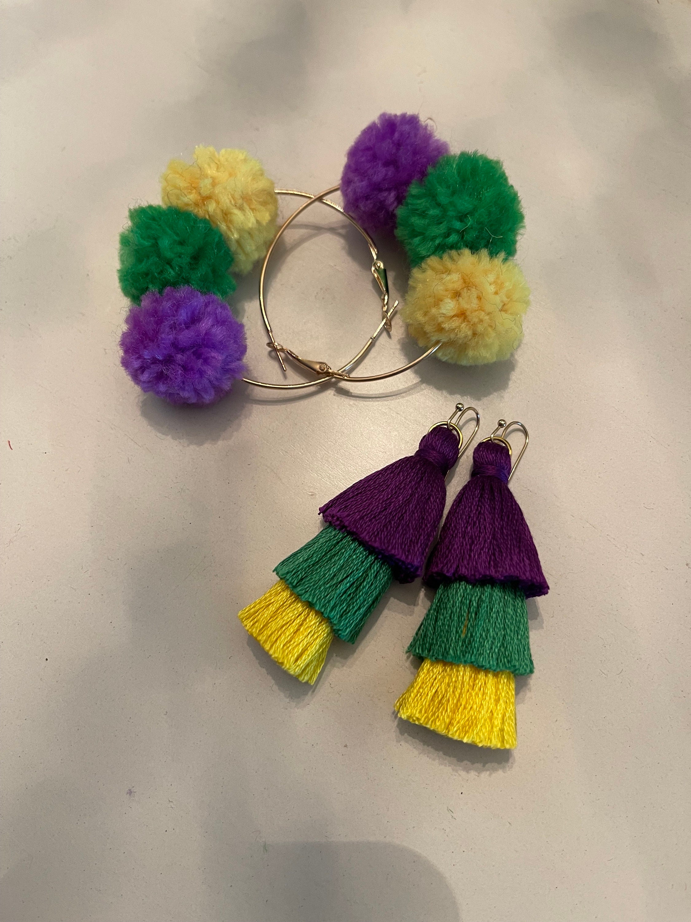 Buy Michelangelo pom pom earrings for women Fashion Hook Dangle Tassel Long  Funky Earrings with Pompoms for Girls Online In India At Discounted Prices