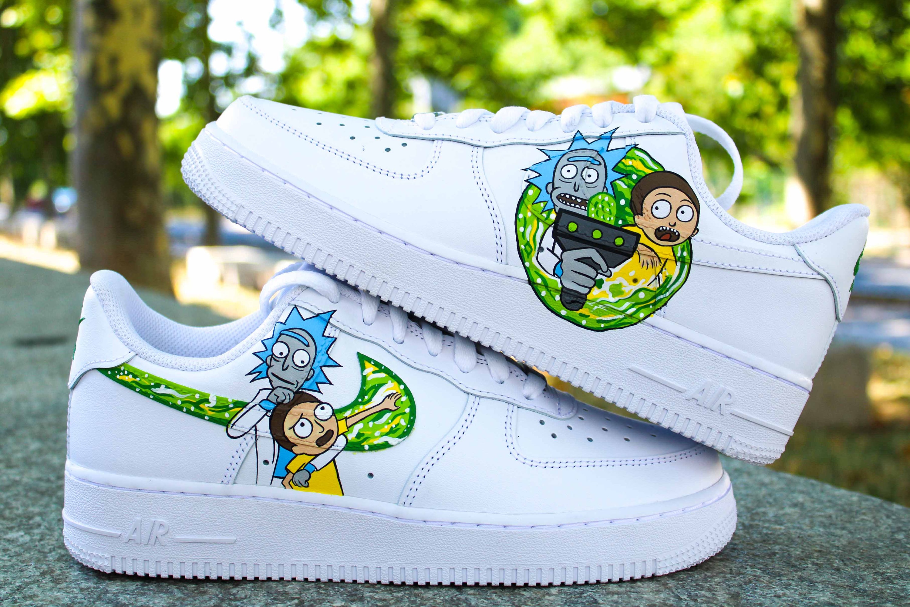 Custom airforce 1 zapatilla personnalisé Ricky Et - España