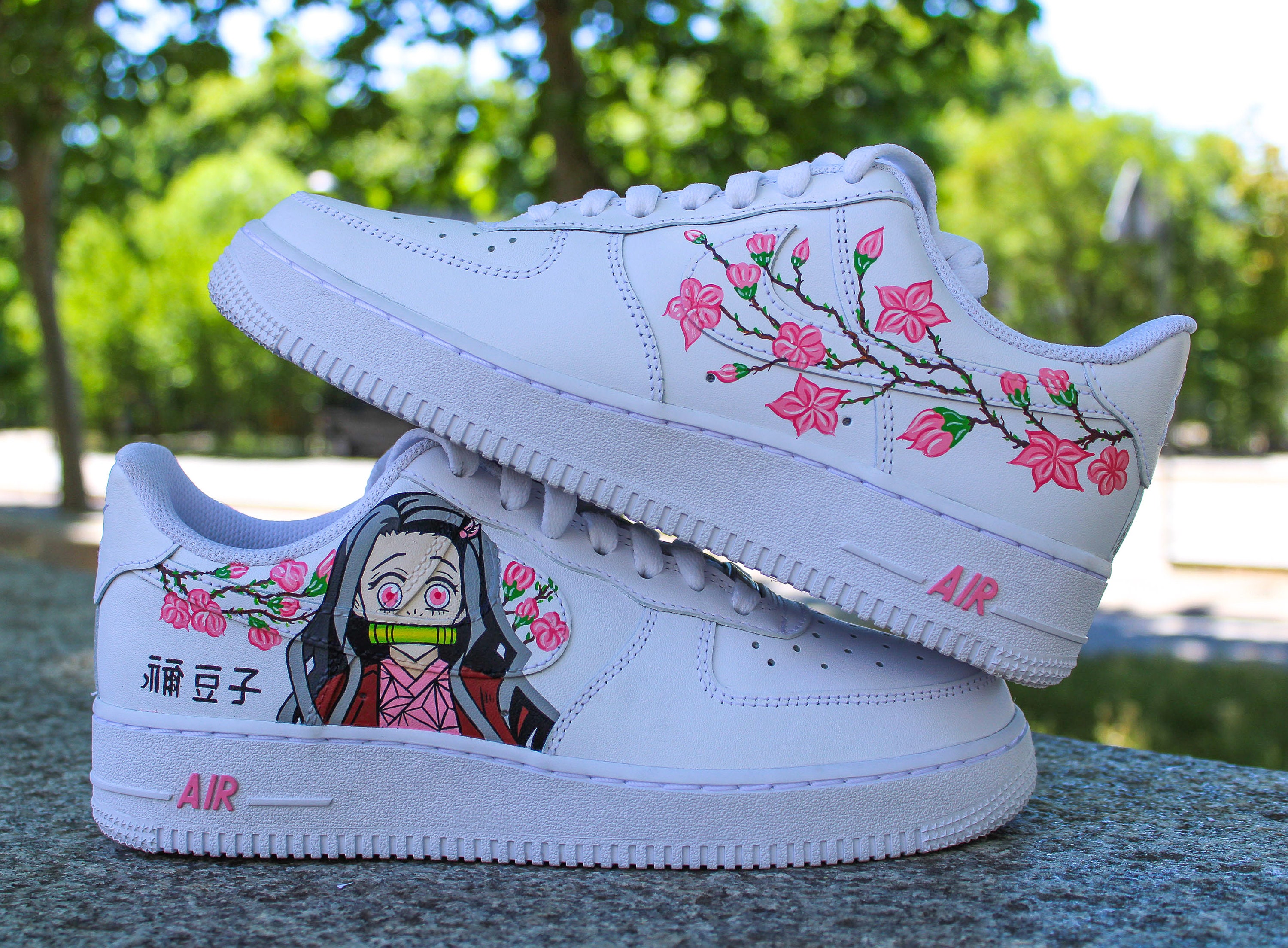 CUSTOM AIR FORCE 1 CUSTOM SHOES SNEAKERS ANIME HANDMADE FOR WOMEN