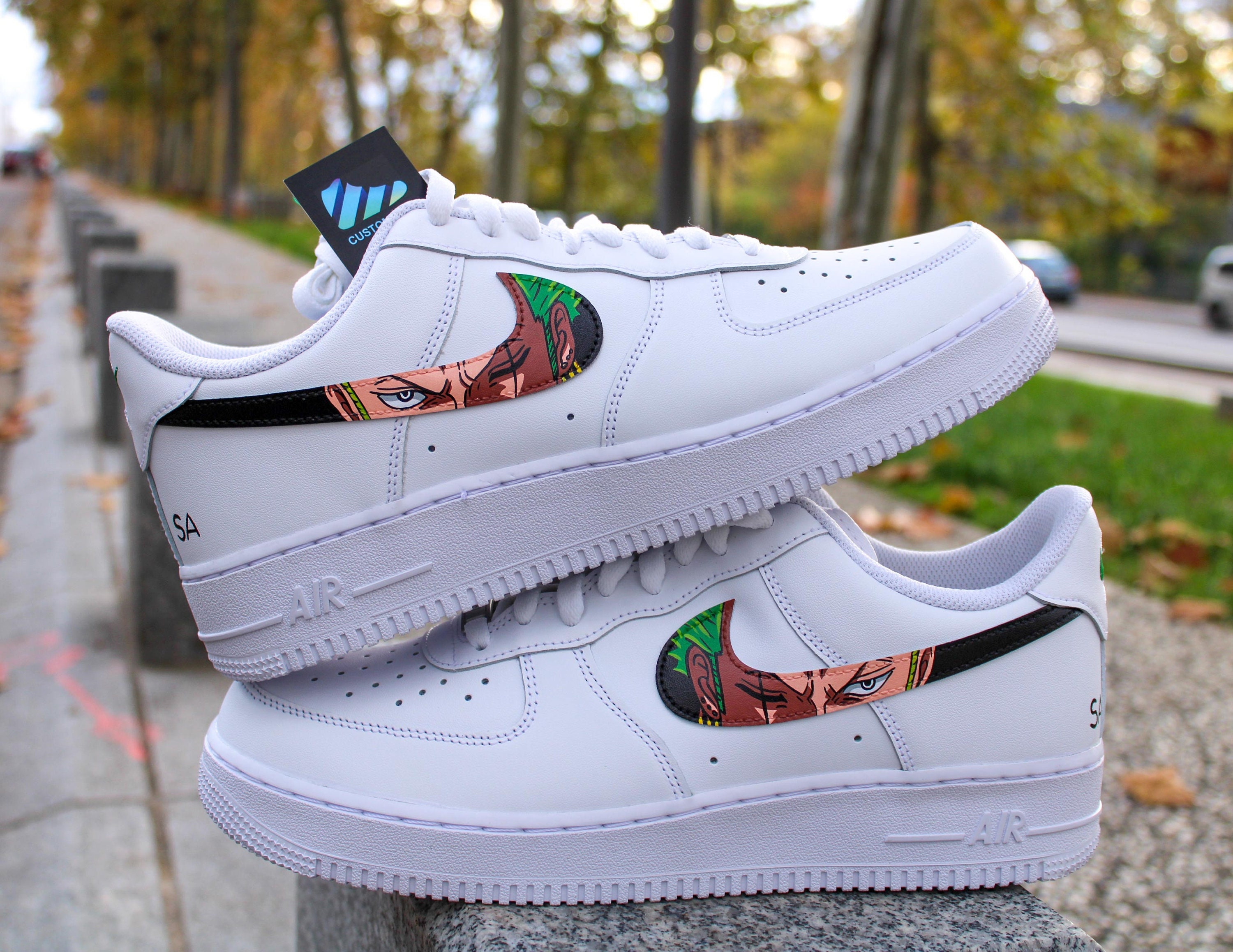 Air Force 1 Anime Custom Custom Basketball for Him for Her | Etsy