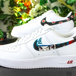 Nike Air Force 1 Naruto akatsuki Clouds | Etsy Ireland