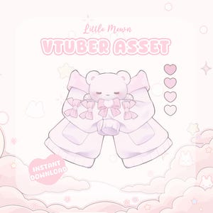 VTuber Asset | Rigged Cosy Bear Cardigan