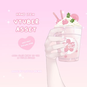 VTuber Asset | Rigged Sakura Latte