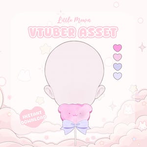 VTuber Asset | Rigged Kuma Lollipop