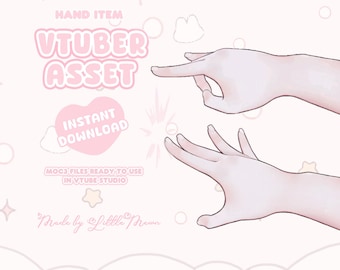 VTuber Asset | Rigged Finger Flick