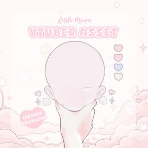 VTuber Asset | Cute Face Squish | Vtube Studio