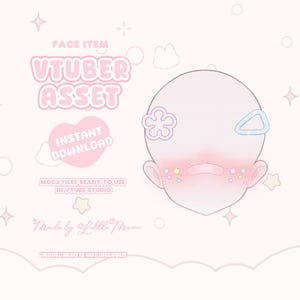 VTuber Asset | Rigged Sugar Rush Face