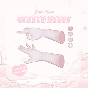 VTuber Asset | Rigged Finger Flick