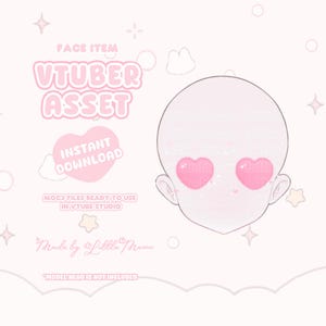 VTuber Asset | Rigged Heart Eyes
