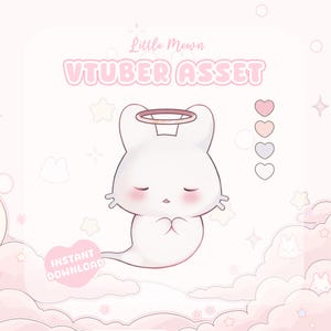 VTuber Asset | Rigged Ghostie Emote