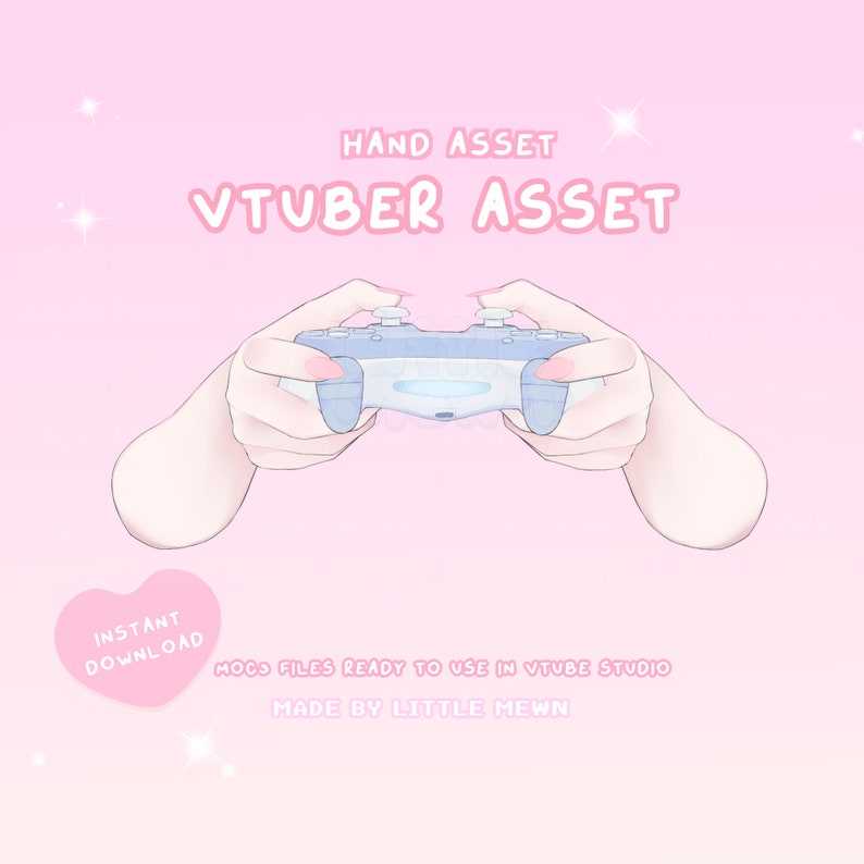 VTuber Asset Rigged Game Controller image 1