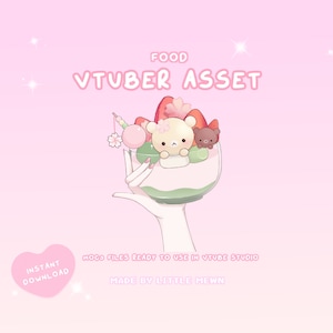 VTuber Asset | Rigged Sweet Parfait