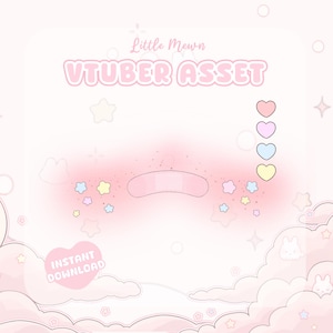 VTuber Asset | Rigged Sugar Rush Face