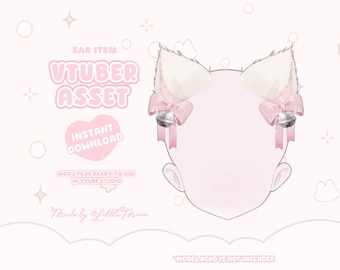 VTuber Asset | Rigged Sweet Melody Cat Ears