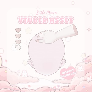 VTuber Asset | Head Petting Hand | Vtube Studio
