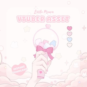 VTuber Asset | Rigged Toy Machine Light Stick