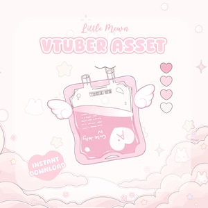 VTuber Asset | Jelly Blood Bag IV | Vtube Studio