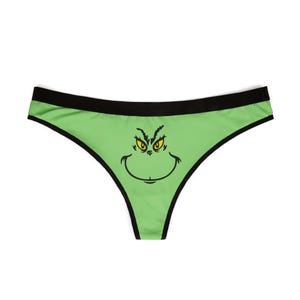 Grinch Mintgrün Damen Strings Komfort trifft Urlaubsspaß