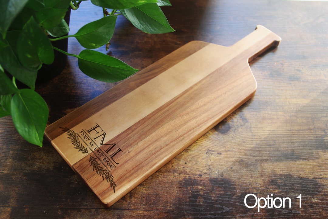 Cheese Board Long Etsy