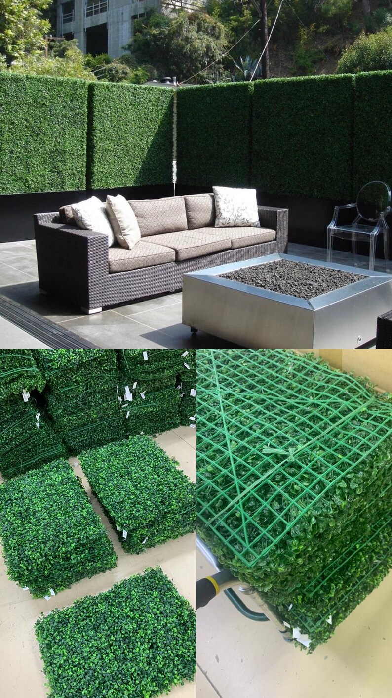 Green Grass Mats Wall Backdrop Artificial Greenery Fake Etsy