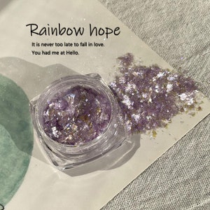 Nail Glitters/ Opal Powder/ Aurora Velvet Nail multi colors