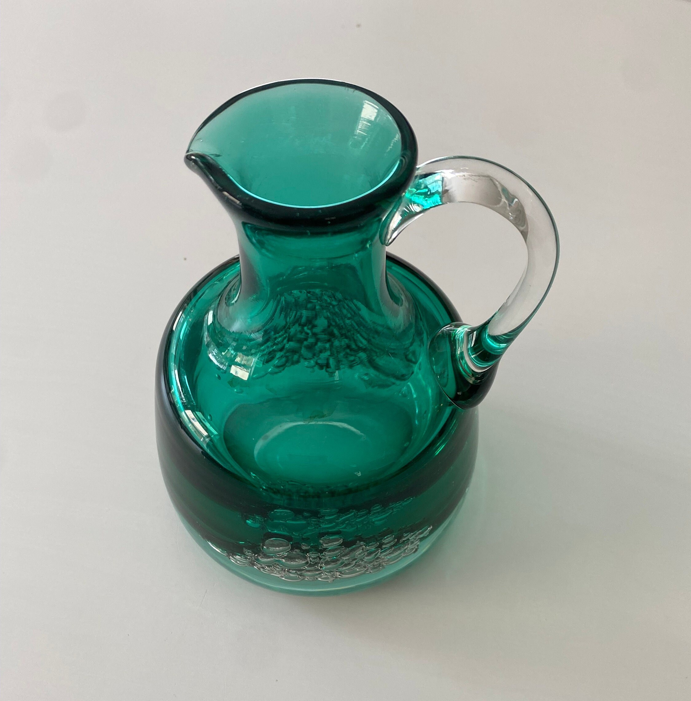 ヴィンテージ ミッドセンチュリー ムラーノ ガラス花瓶 1950 年代