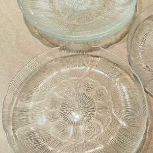 Vintage Arcoroc Aspen Serving Salad  Plates, Made in France 1980’s ***Price per plate