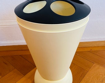 Mid Century Vintage Umbrella Stand Space Age Pop Art Italian Plastic Design 1990s