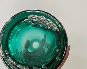 ヴィンテージ ミッドセンチュリー ムラーノ ガラス花瓶 1950 年代