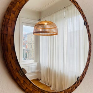 Rattan Mirrors Vintage - Etsy
