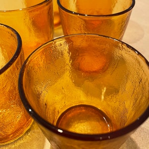 5 liter amber glass tumblers Amber Glass Tumblers – Lys Set of 6 main image 0