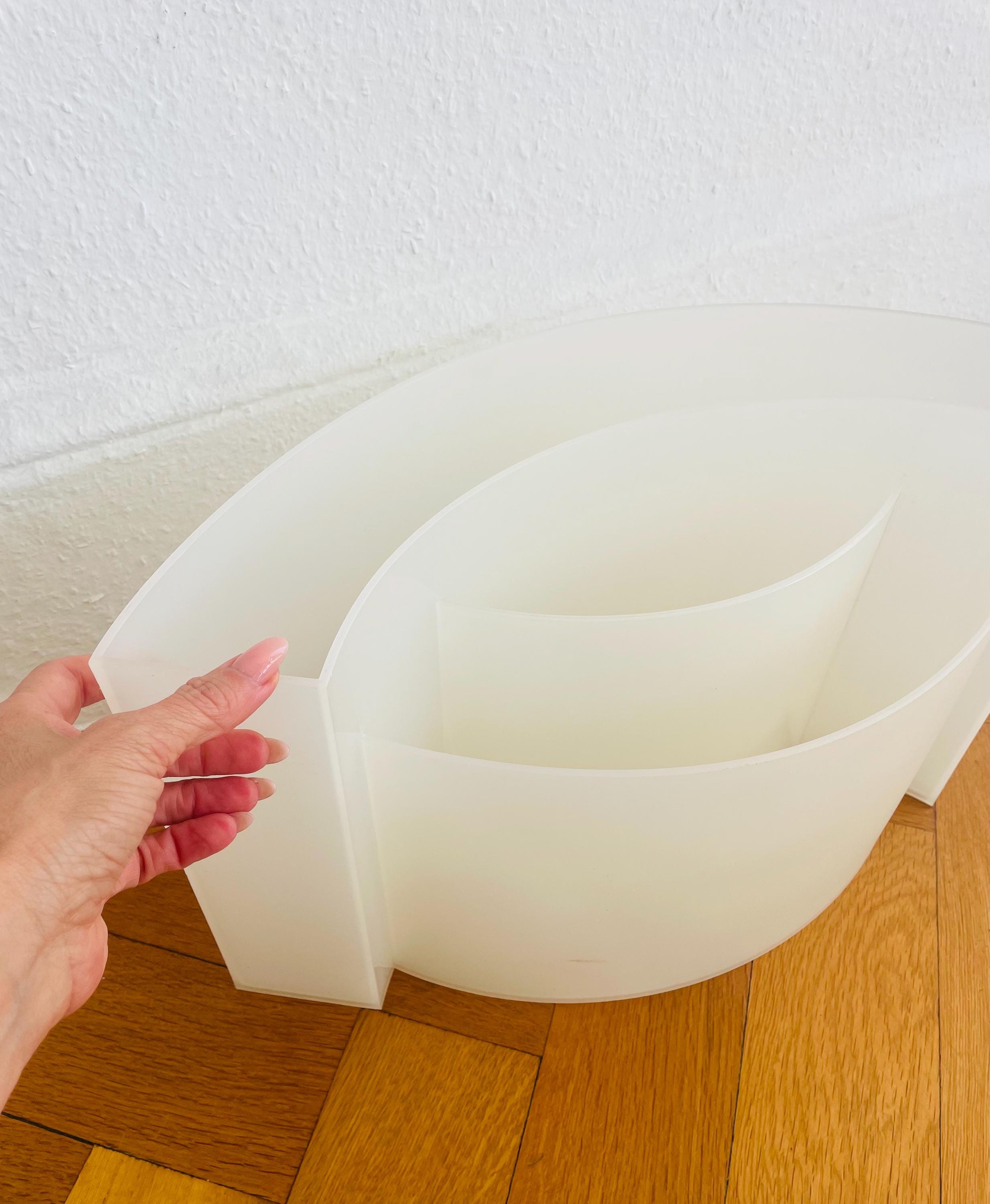 Vintage Wave Magazine Rack by Maier-aichen for Authentics- Italy