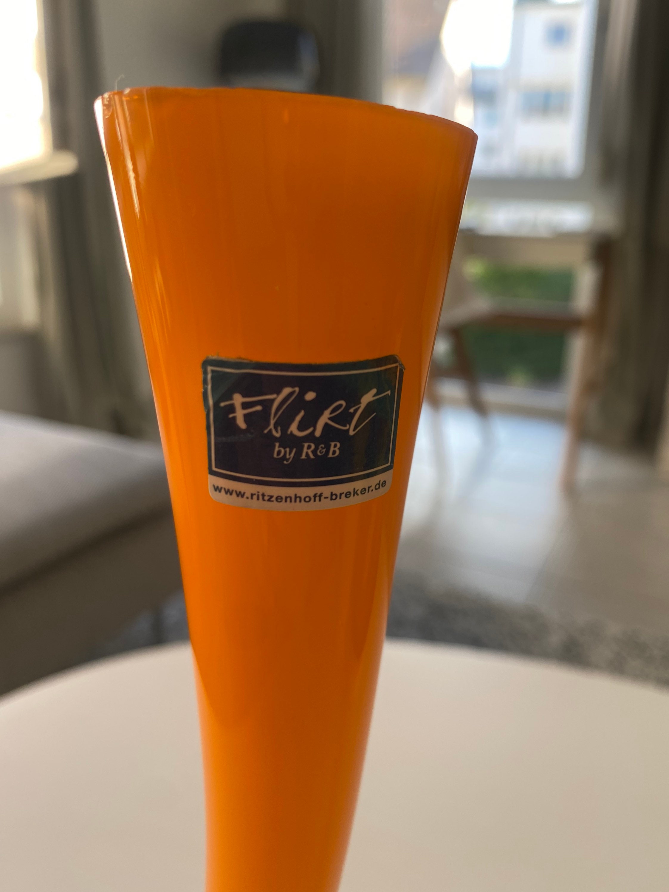 Vintage Ritzenhoff & Breker Flirt Art Deco German Vase 1970's