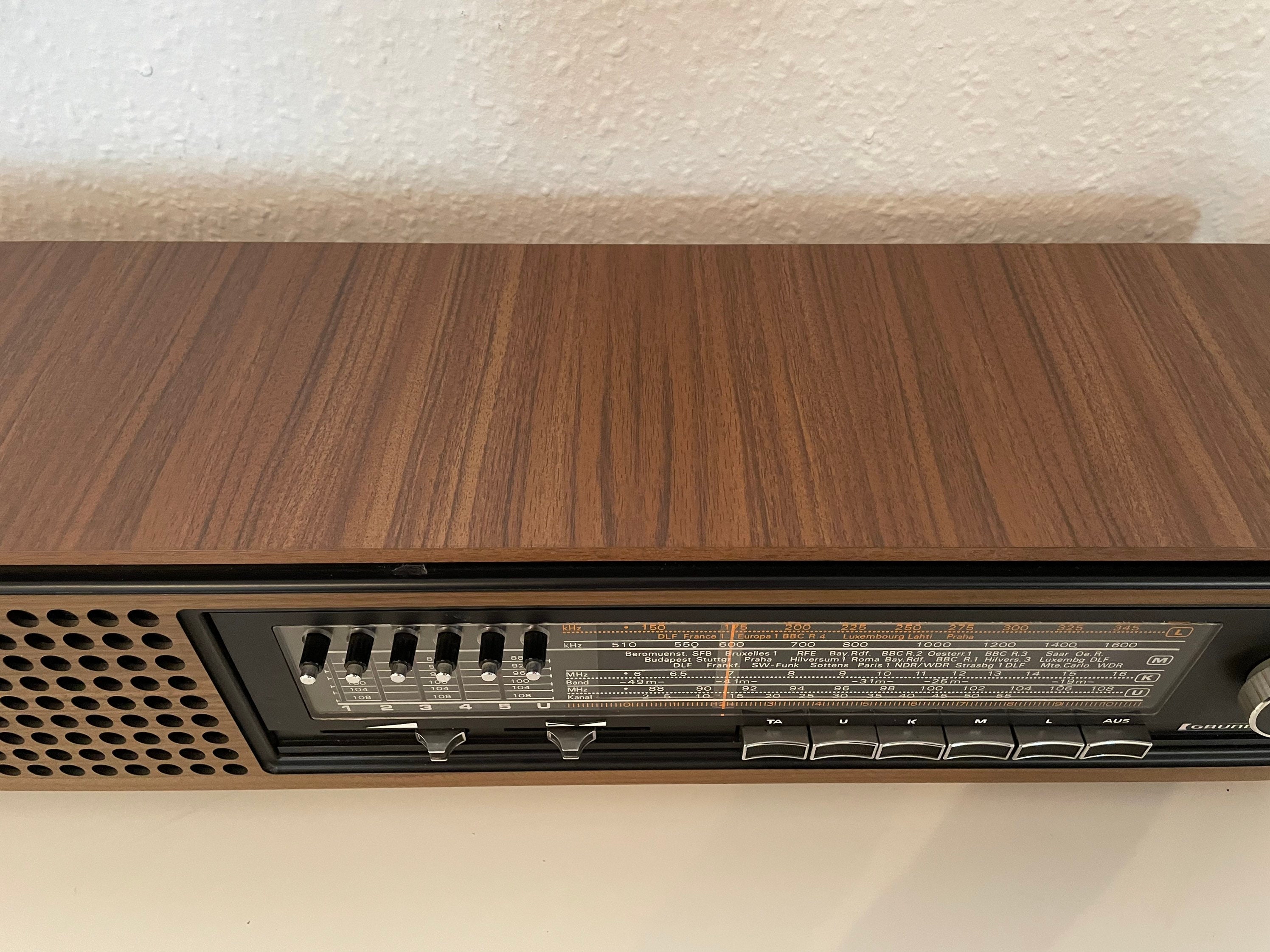 Vintage Mid Century Grundig Radio, W. Germany, 1960s - Etsy