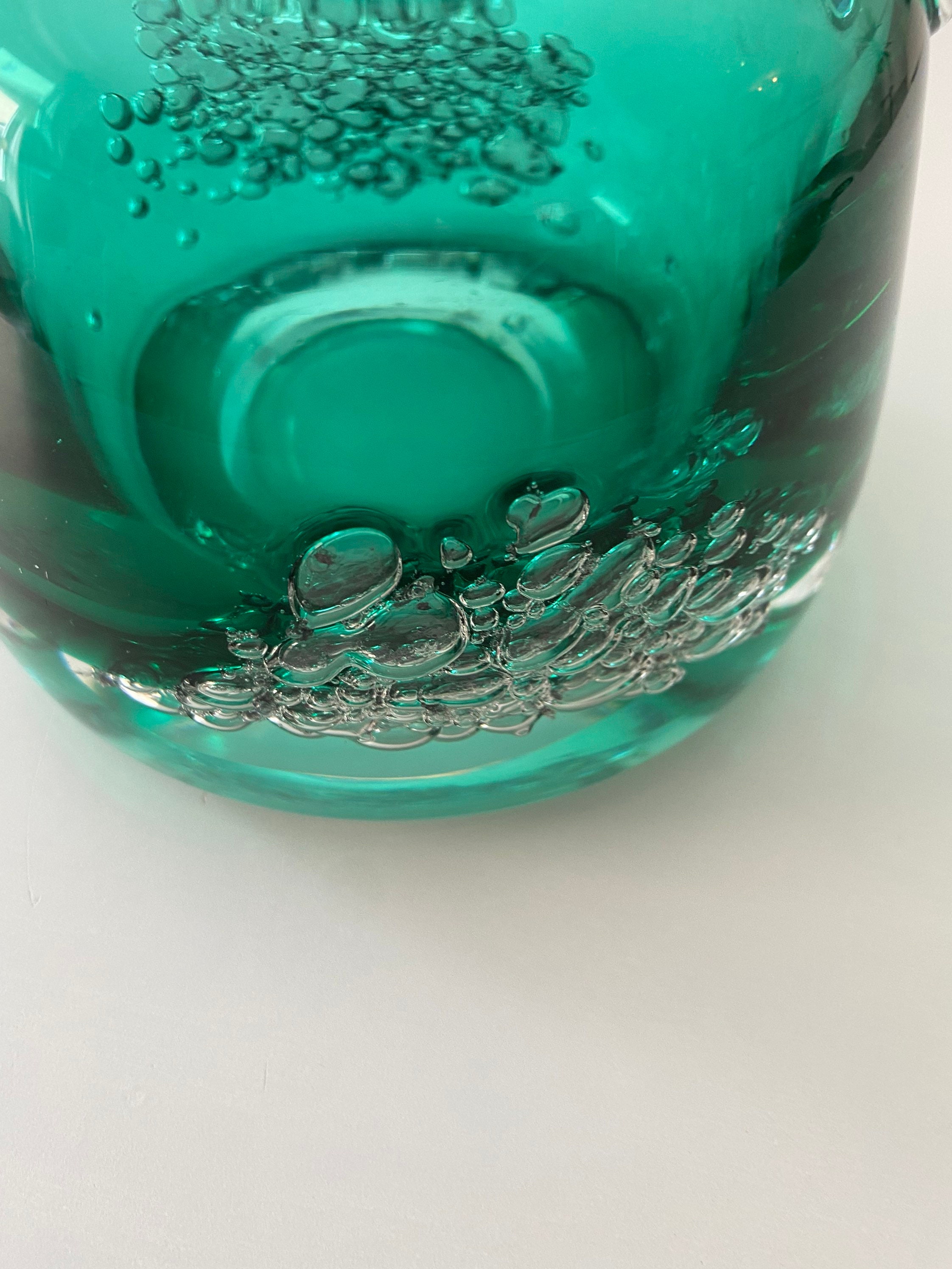 ヴィンテージ ミッドセンチュリー ムラーノ ガラス花瓶 1950 年代