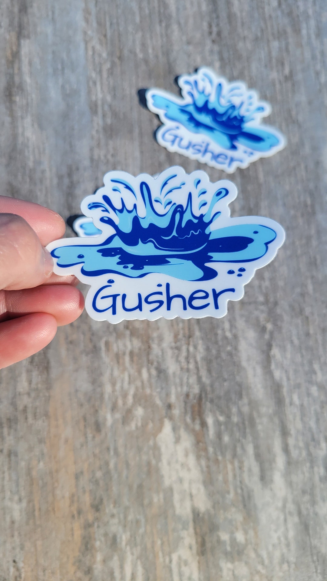 Gusher Sticker: Squirter Lifestyle, Weatherproof Tumbler Decal (2