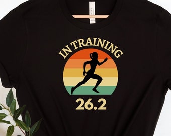 Marathon Shirt, In Training Marathon Tee, 26.2 T-shirt, Running T-shirt. Marathon Mama