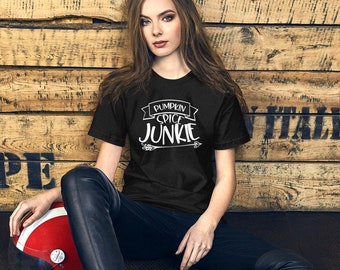 Camiseta de adicto a las especias de calabaza