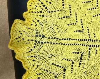 Instructions de tricot en allemand/russe couverture pour bébé été