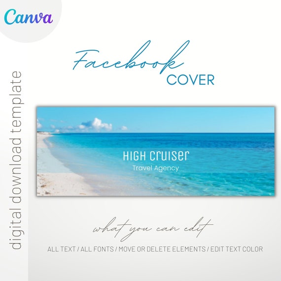Facebook Cover Canva Facebook Template Etsy Facebook Cover Canva Facebook Template Etsy