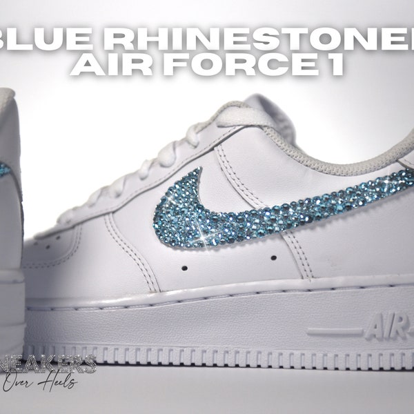 custom air force 1 crystal