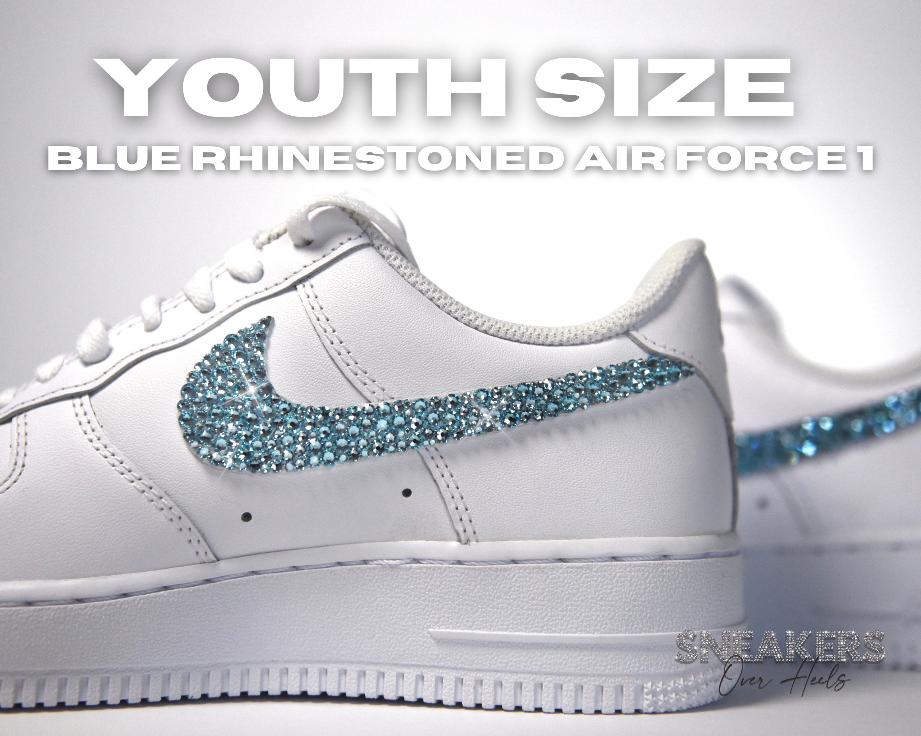 Nike Air Force 1 Swarovski Galaxy - Double G Customs - Custom sneakers