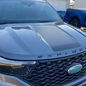 20+ Explorer Hood Insert With ST logo decal to overlay